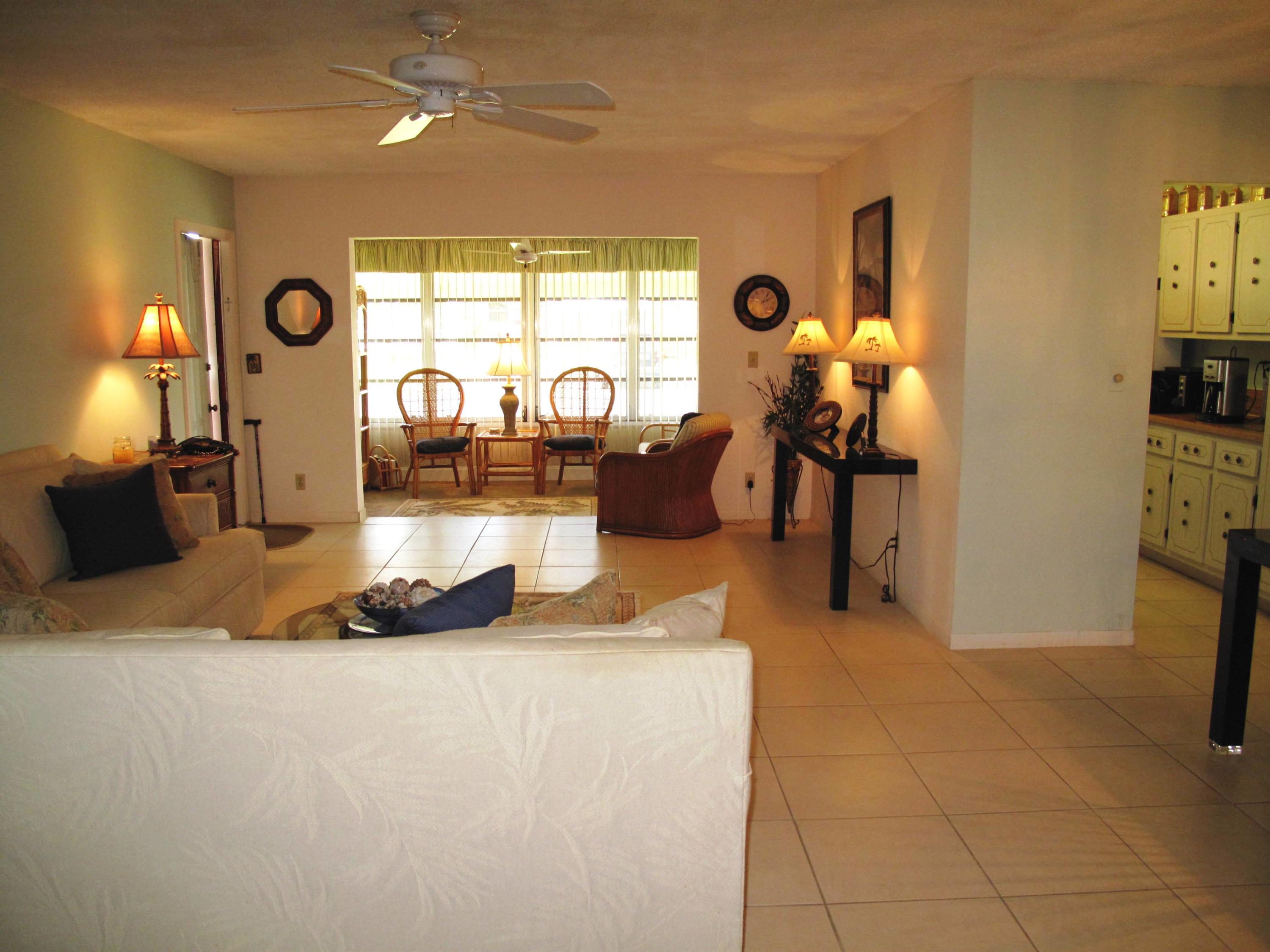 1317 High Point Way Southeast, Unit C Delray Beach, FL 33445 - Photo 10 of 40 Living and Florida room view (3)