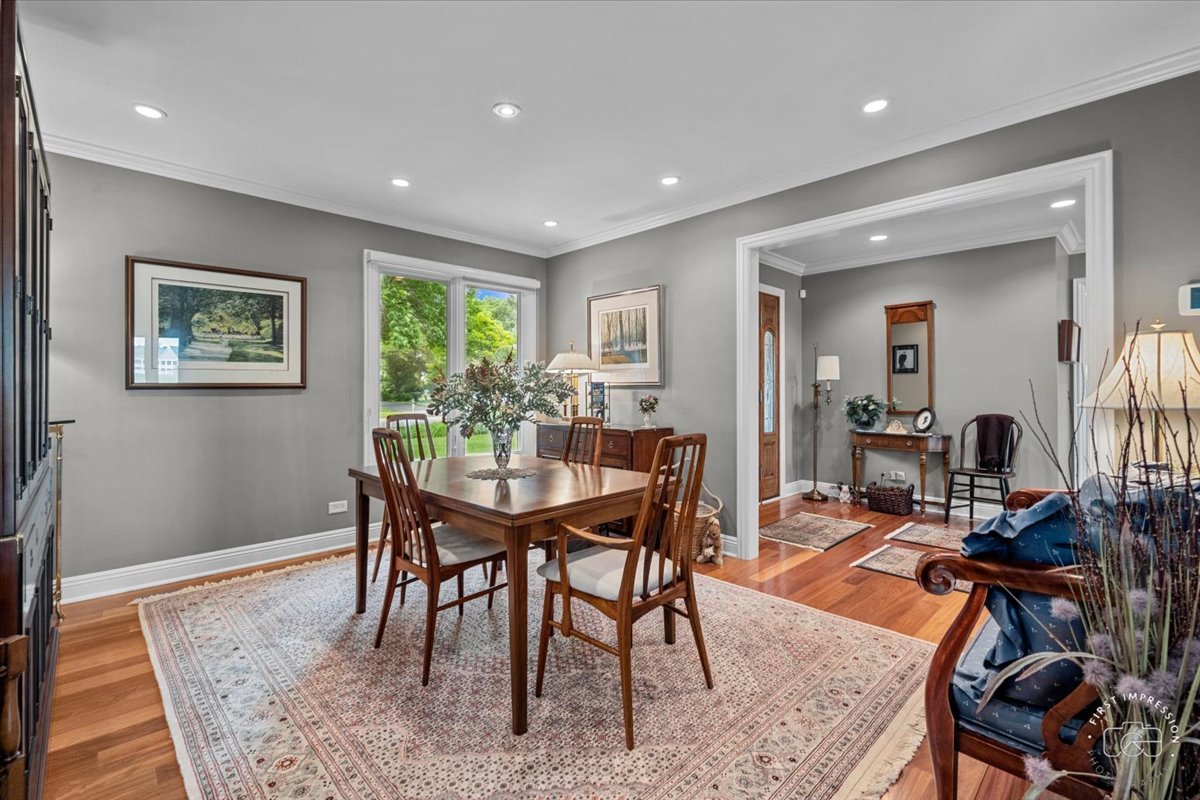 840 West Bauer Road Naperville, IL 60563 - Photo 26 of 37 a view of a dining room with furniture