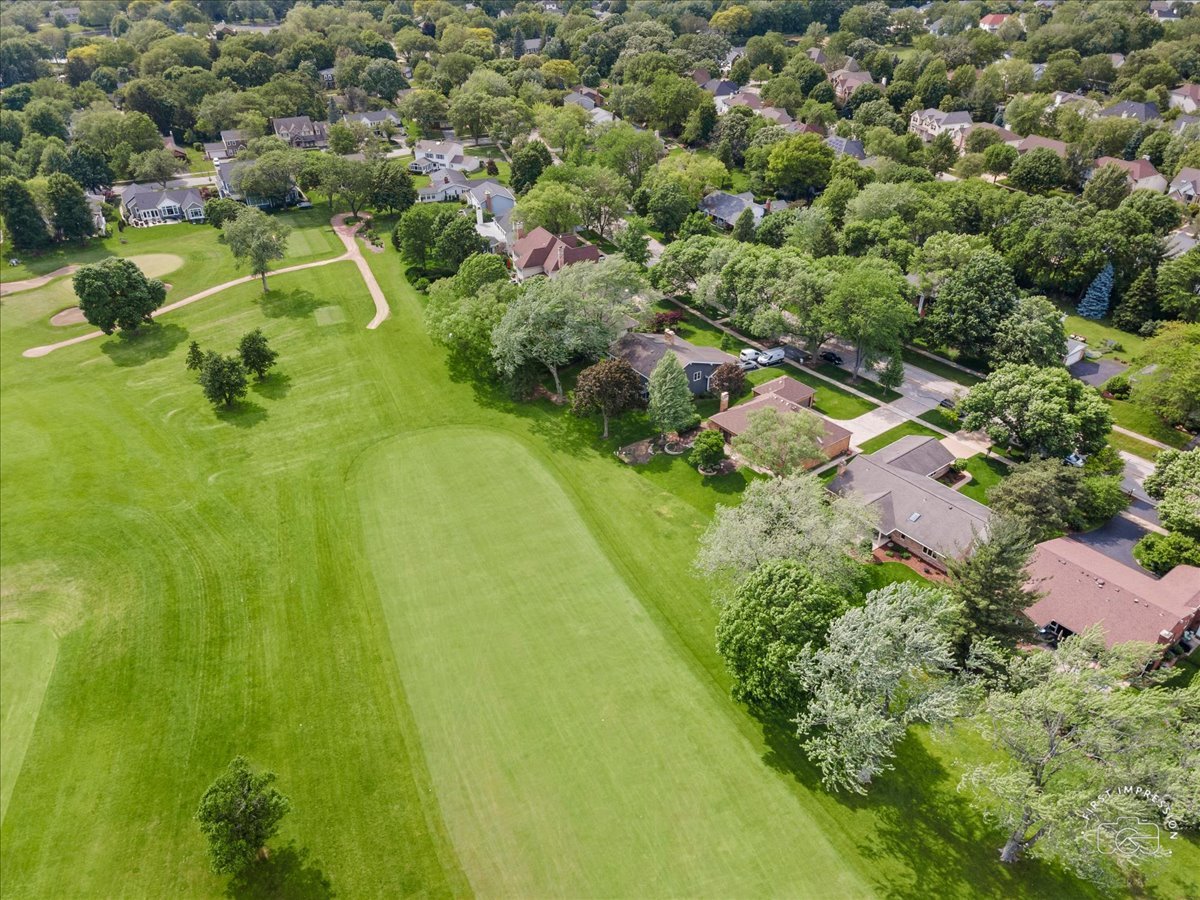 840 West Bauer Road Naperville, IL 60563 - Photo 7 of 37 an aerial view of residential houses with outdoor space and trees