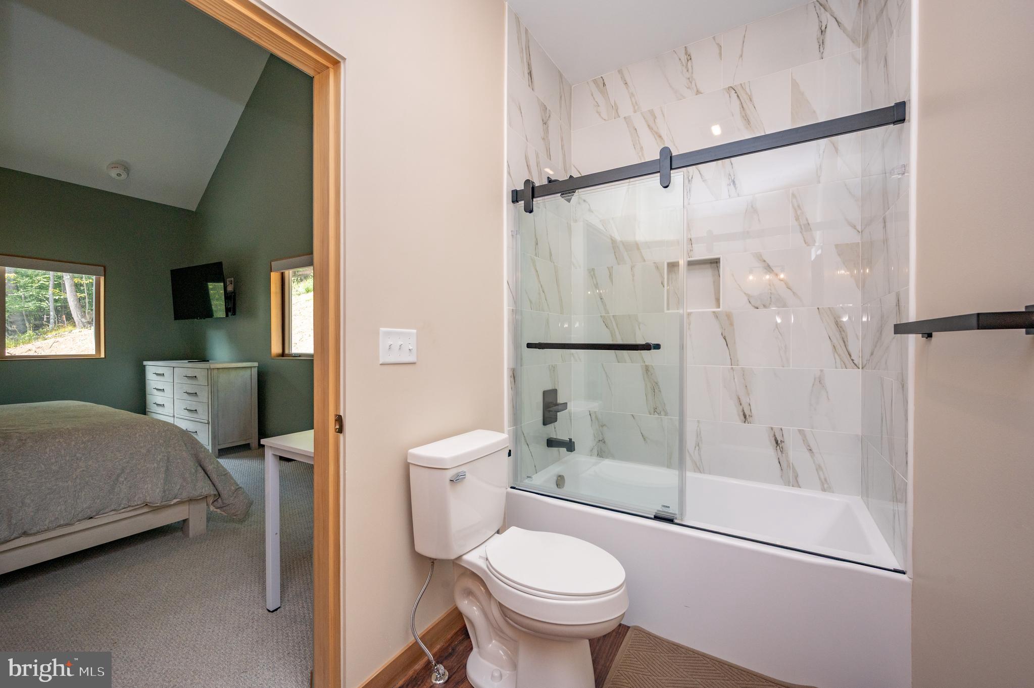 2614 Marsh Hill Road McHenry, MD 21541 - Photo 37 of 76 a bathroom with a sink toilet and shower