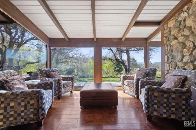 a bathroom with a sink a vanity and a mirror