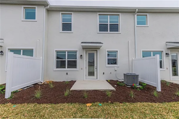 a front view of a house with windows