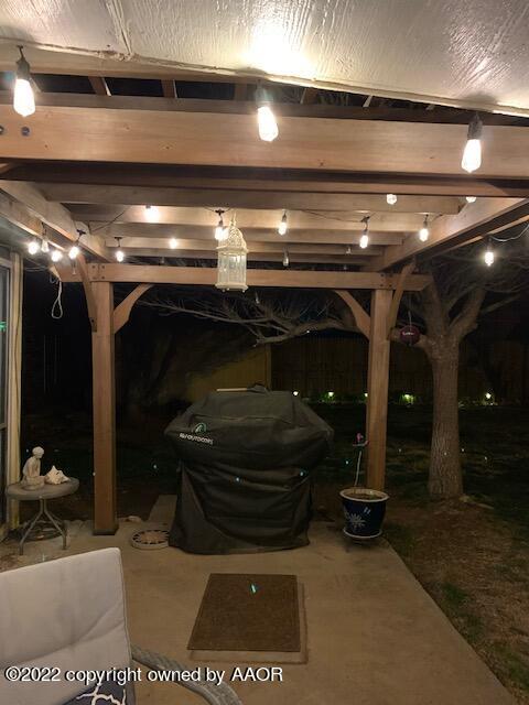8104 Marni Trail Amarillo, TX 79110 - Photo 35 of 35 Night Patio View 4