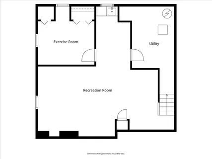 a picture of a floor plan