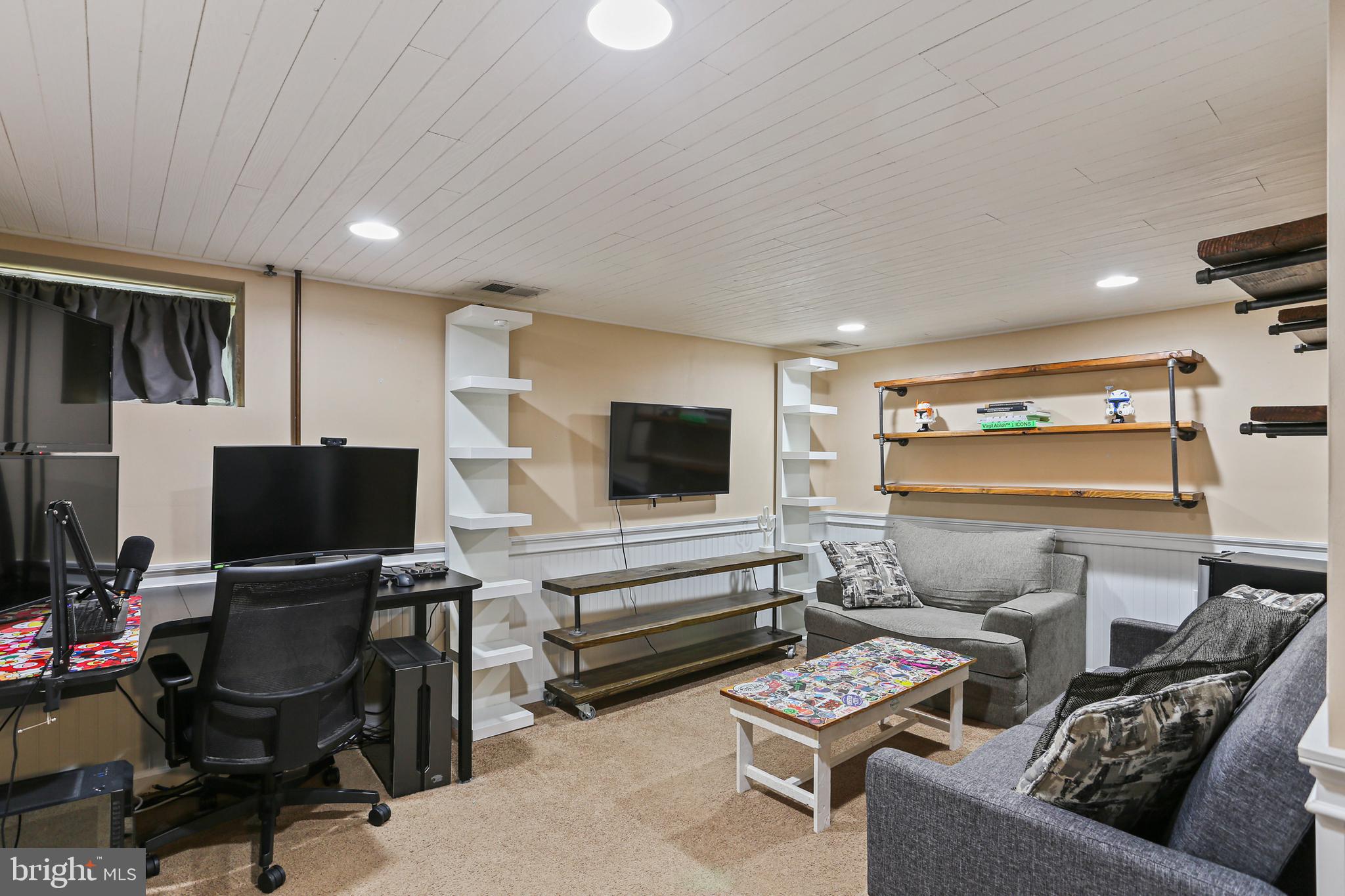 5509 Heatherwood Road Halethorpe, MD 21227 - Photo 21 of 34 Lower Level Family Room or Home Office