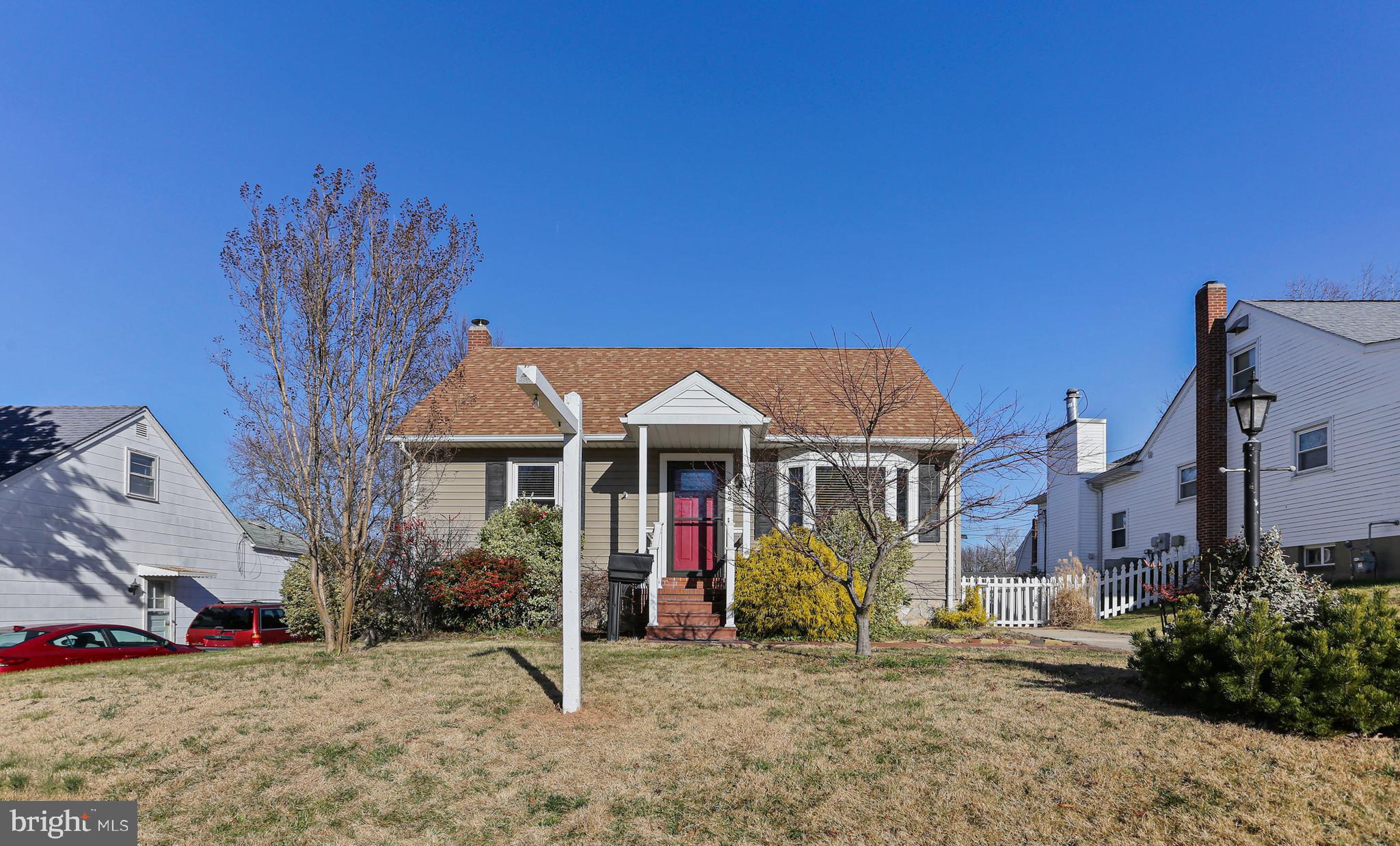 5509 Heatherwood Road Halethorpe, MD 21227 - Photo 26 of 34 Front Exterior w/ Covered Front Porch