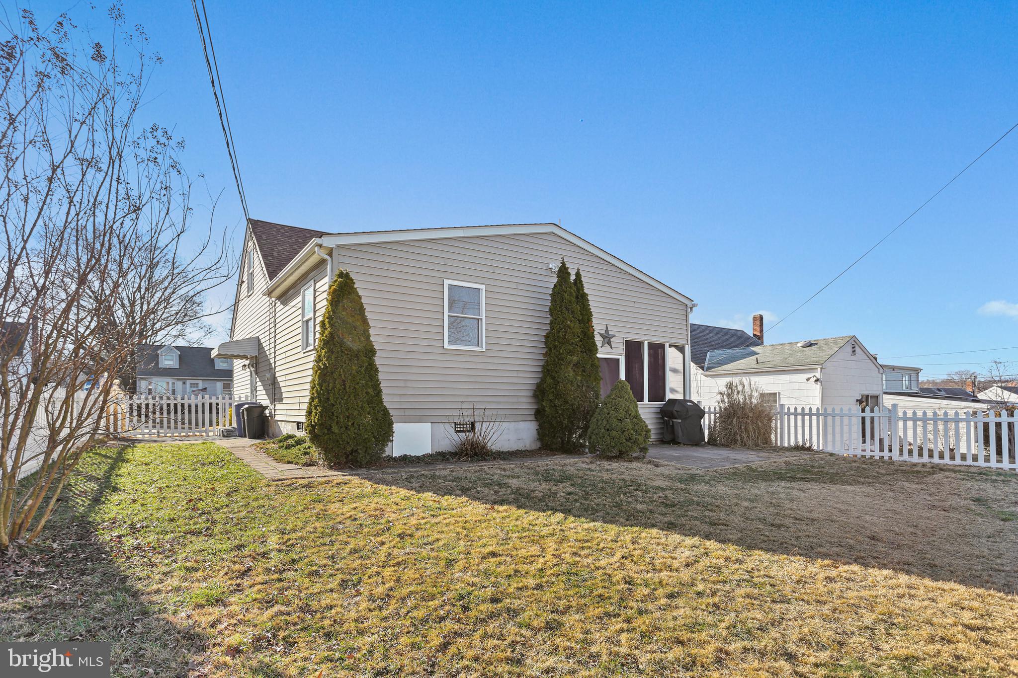 5509 Heatherwood Road Halethorpe, MD 21227 - Photo 32 of 34 Rear Exterior with plenty of room for family play
