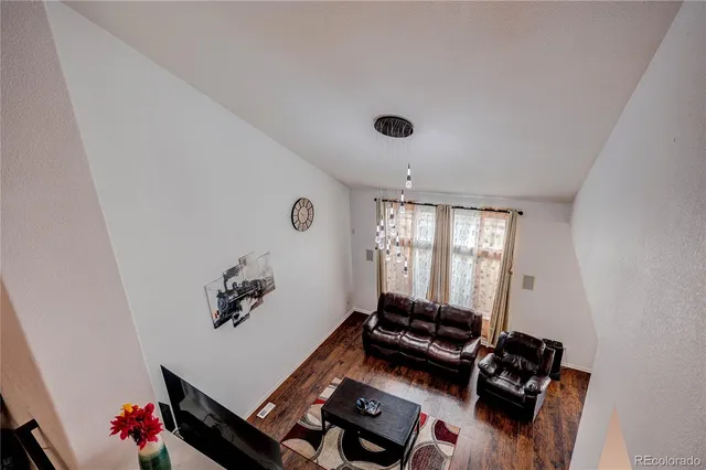 a room with furniture and window