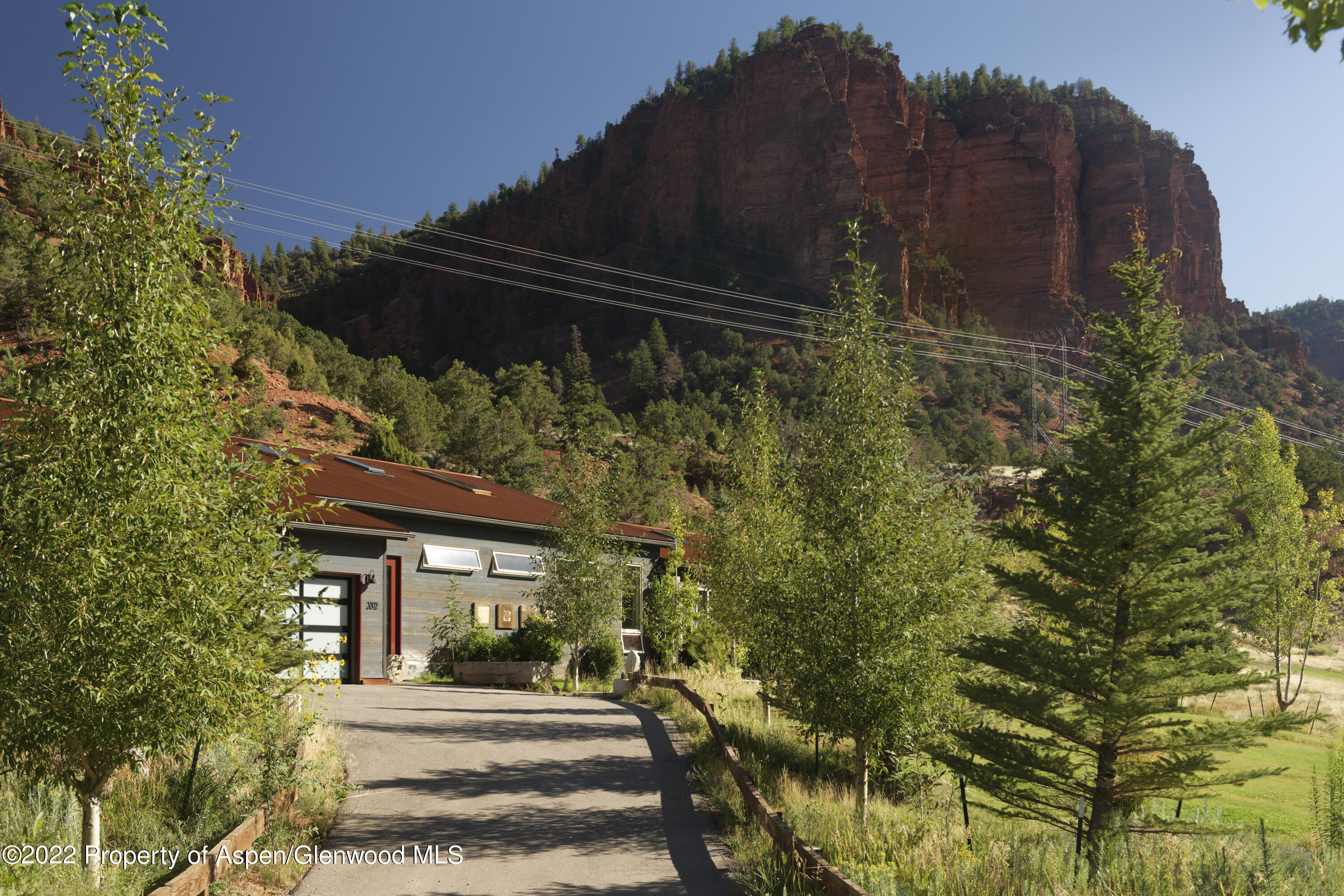 202 Castle View Drive Basalt, CO 81621 - Photo 22 of 29 a view of a house with a small yard and plants