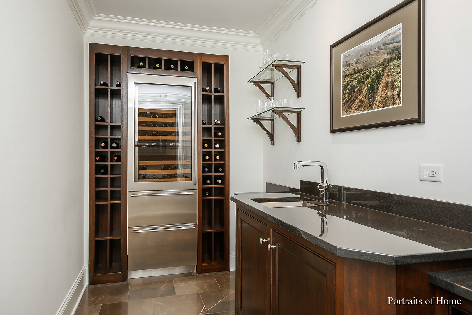 65 Forest Gate Circle Oak Brook, IL 60523 - Photo 14 of 14 a kitchen with a sink and a refrigerator