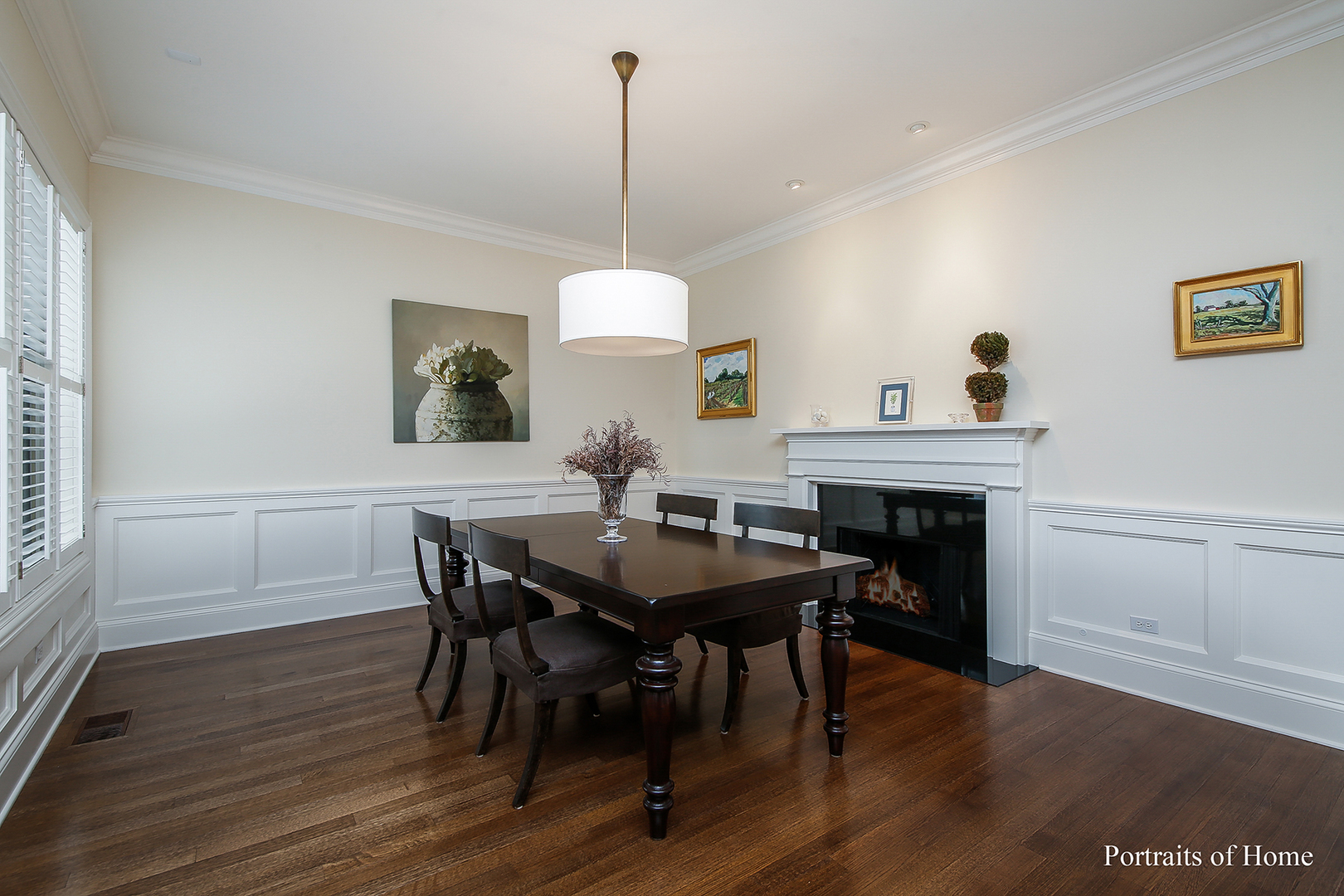 65 Forest Gate Circle Oak Brook, IL 60523 - Photo 7 of 14 a view of a dining room with furniture window and wooden floor