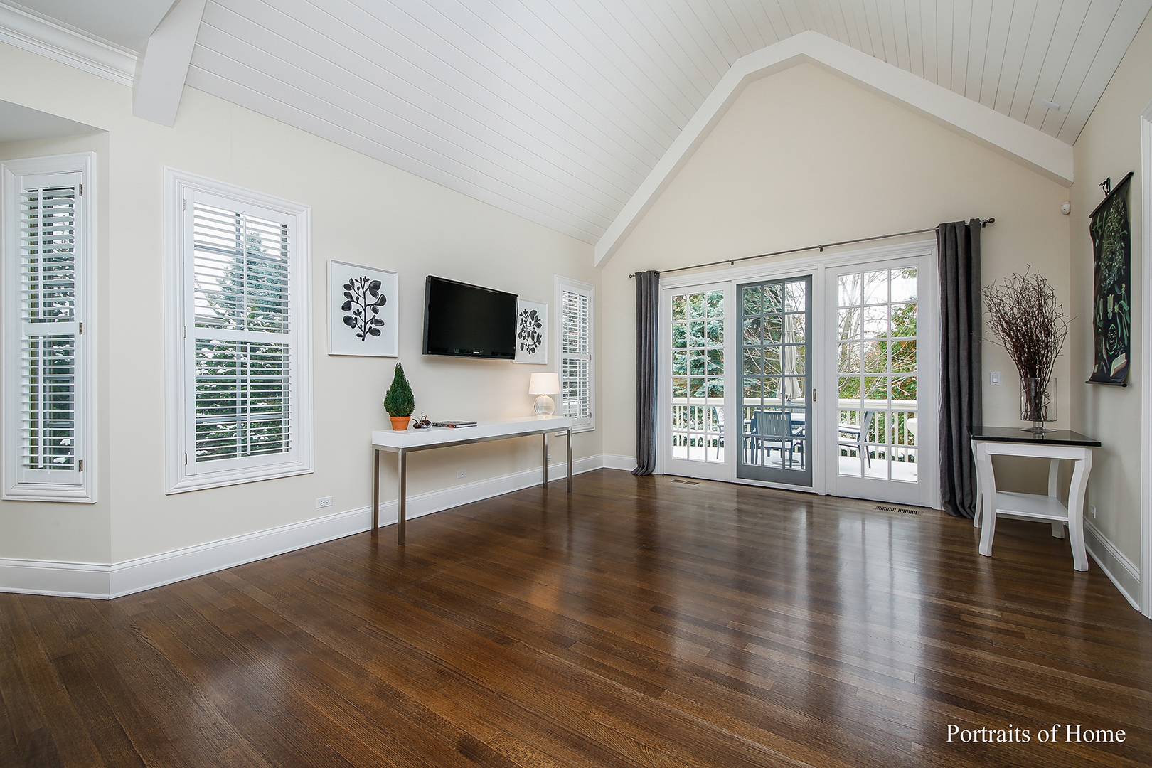 65 Forest Gate Circle Oak Brook, IL 60523 - Photo 10 of 14 a view of workspace with wooden floor and windows