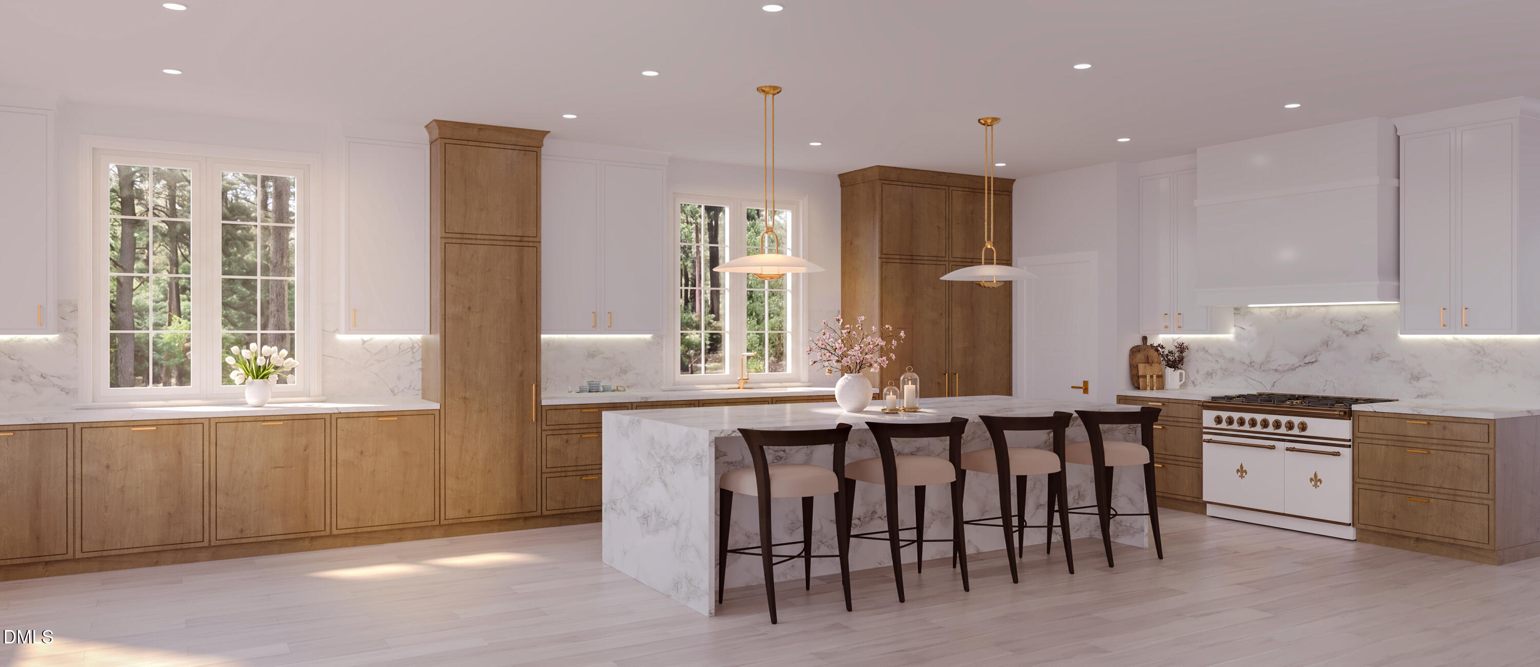 2817 Rothgeb Drive Raleigh, NC 27609 - Photo 3 of 7 Rothgeb Kitchen Rendering