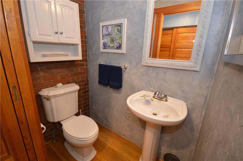 220 Darlington Road Pittsburgh, PA 15229 - Photo 19 of 25 lovely first floor powder room