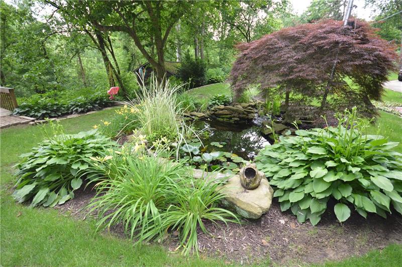 220 Darlington Road Pittsburgh, PA 15229 - Photo 23 of 25 pond. just one of the features of the castle front lawn