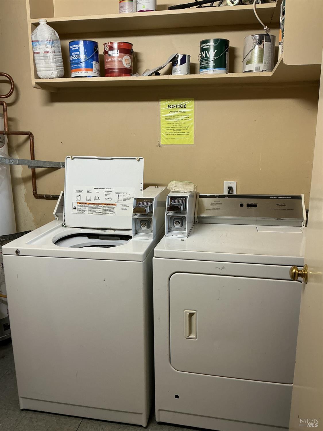212 South E Street, Unit B Santa Rosa, CA 95404 - Photo 24 of 31 a utility room with dryer and washer