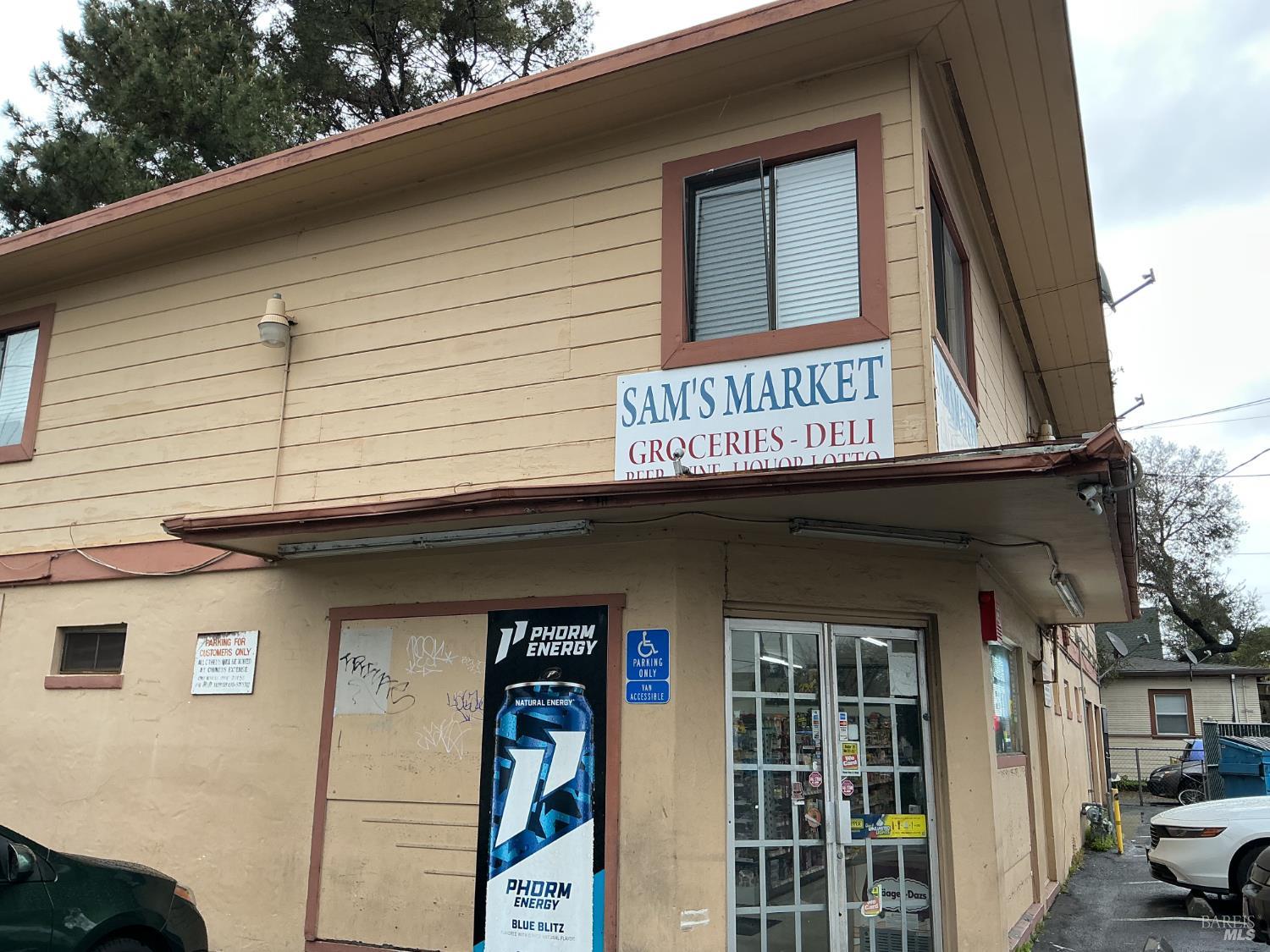 212 South E Street, Unit B Santa Rosa, CA 95404 - Photo 30 of 31 a view of a house with a door and wooden deck