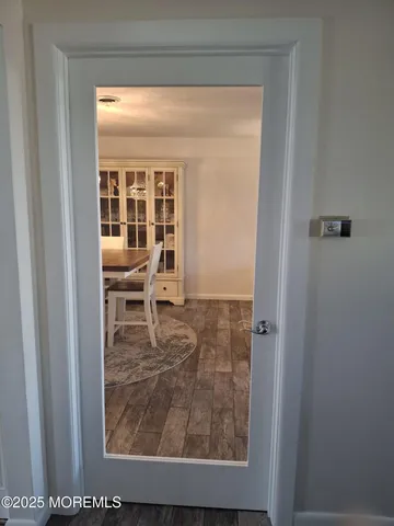 a room that has a bed in it