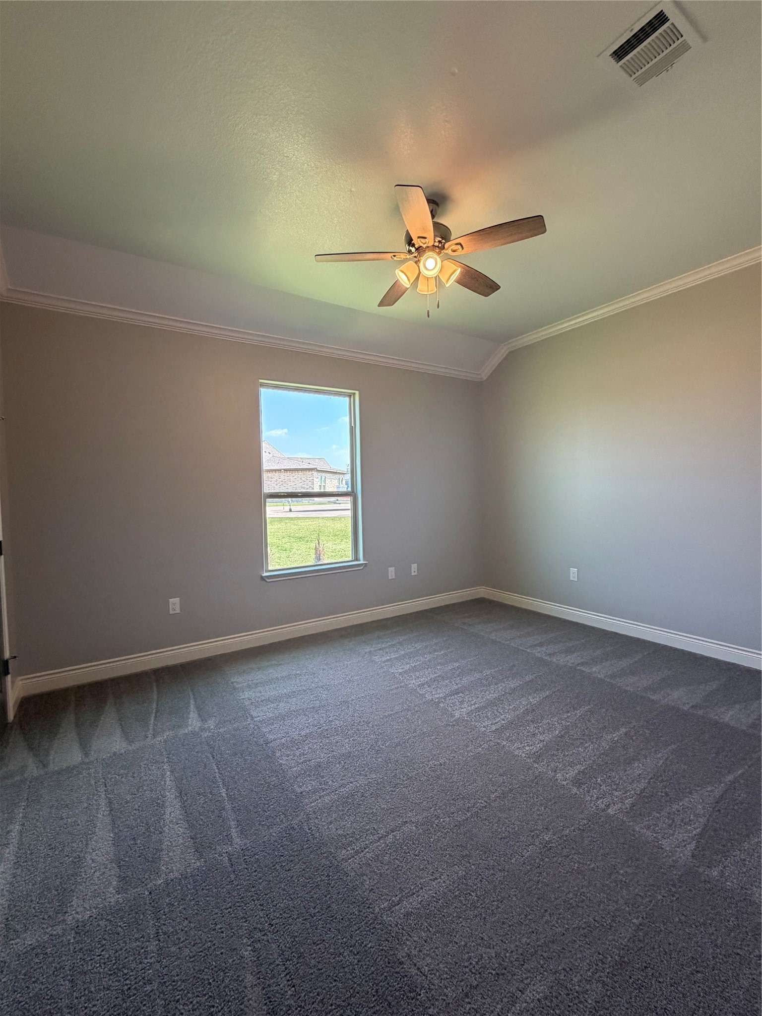 749 Buffalo Trail Angleton, TX 77515 - Photo 26 of 30 an empty room with a empty space and a ceiling fan