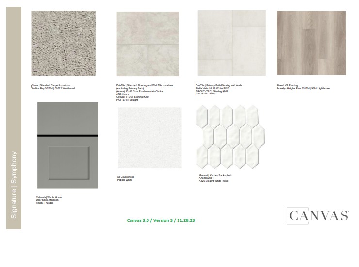 205 Makinaw Road Hutto, TX 78634 - Photo 4 of 22 205 Makinaw Road design selections! This home is currently under construction and selections are subject to change