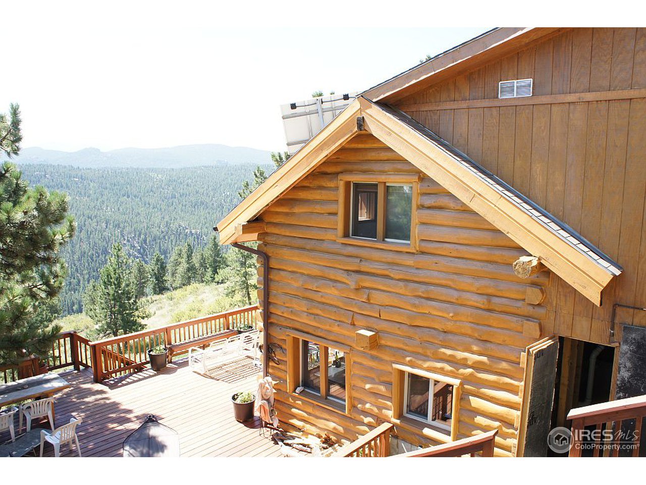 8933 Sugarloaf Road Boulder, CO 80302 - Photo 15 of 25 Large sunny deck