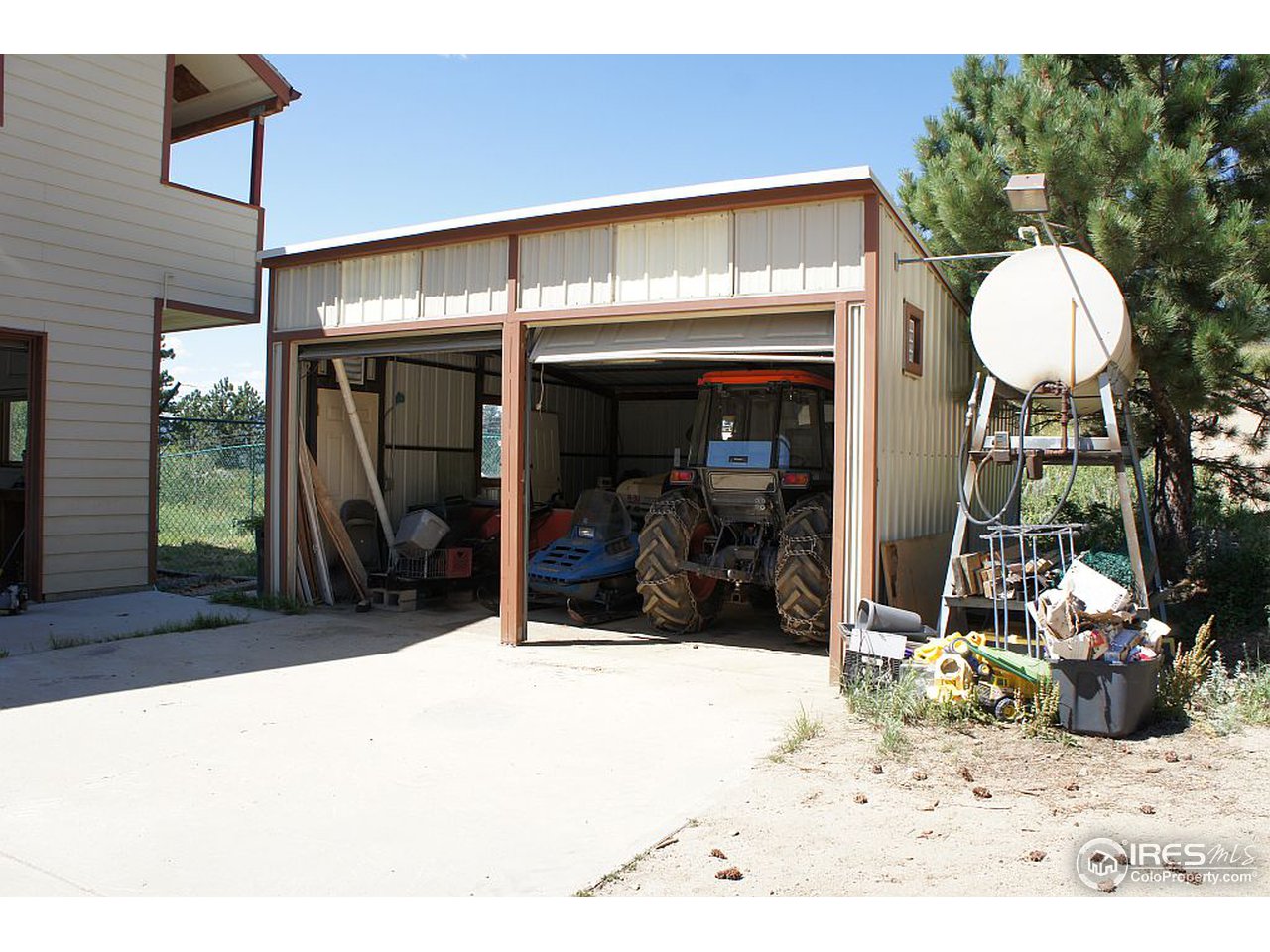 8933 Sugarloaf Road Boulder, CO 80302 - Photo 19 of 25 Tractor shed