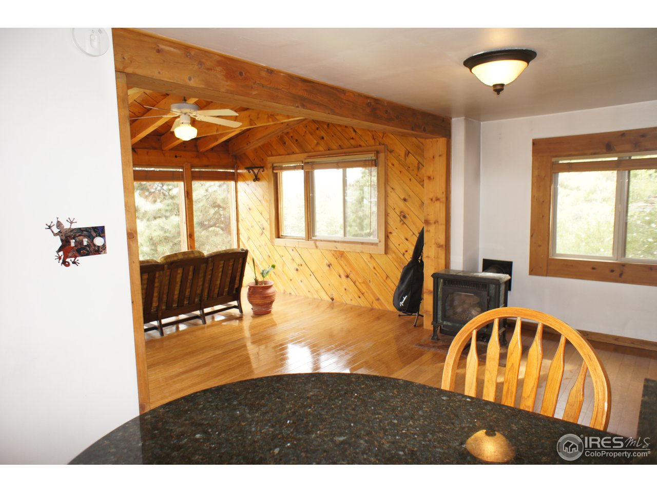 Open to family and sun rooms