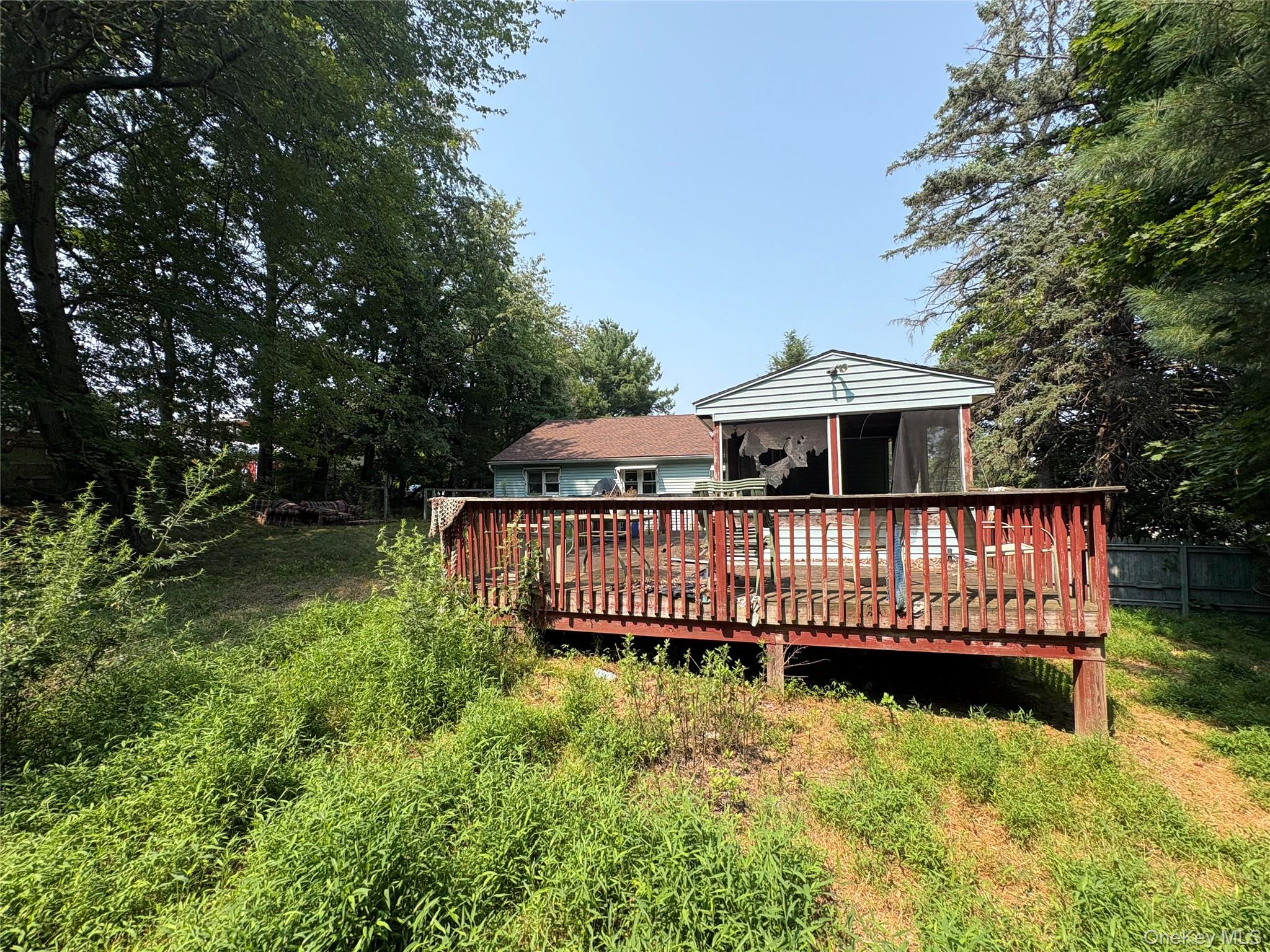 11 Chase Road Wallkill, NY 12589 - Photo 7 of 10 Back of house featuring a deck and a gazebo