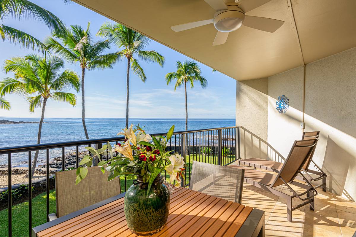 Mesmerizing Ocean Front Condo! Spectacular Views from Lanai and Unit! Second floor,meeting room below. Turn Key!