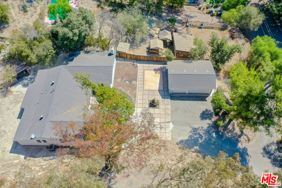 7865 Denivelle Road Sunland, CA 91040 - Photo 50 of 54 an aerial view of a house with a yard