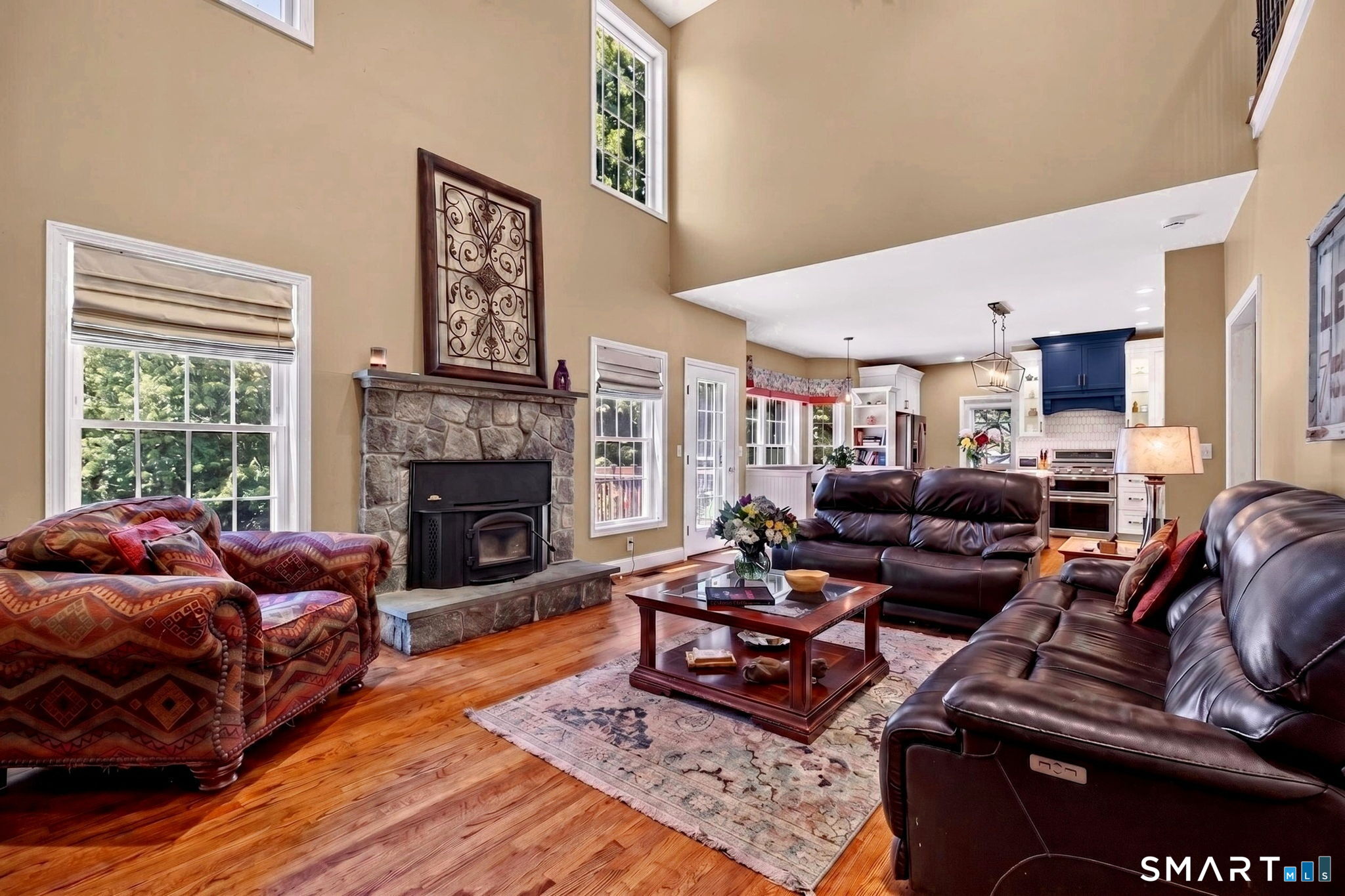 89 Falls Landing Road Deep River, CT 06417 - Photo 14 of 40 Great Room with Kitchen in Background