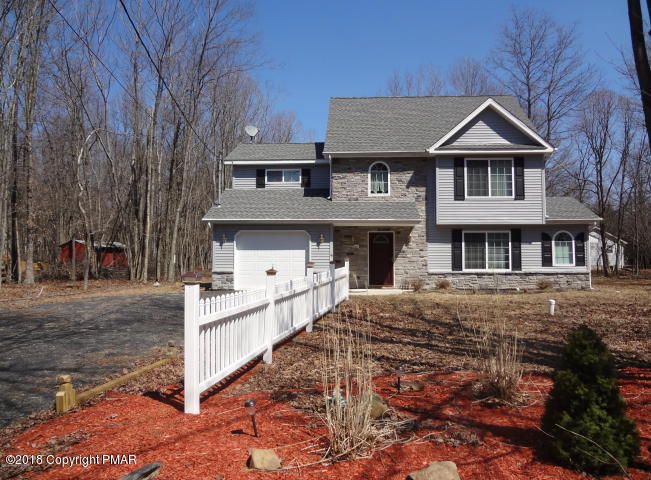 33 Sassafras Road Albrightsville, PA 18210 - Photo 1 of 36 a front view of a house with a yard