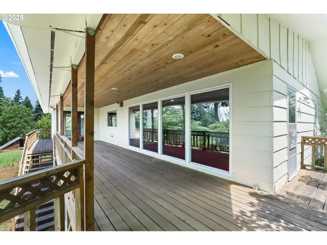 a view of an ocean from a balcony