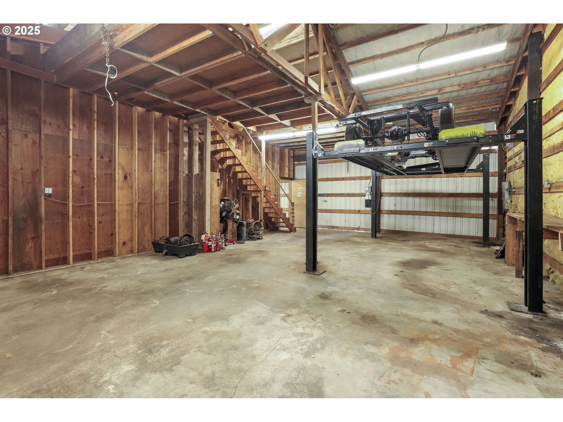 17501 Southeast Fosberg Road Boring, OR 97009 - Photo 34 of 48 a view of an empty room with stairs