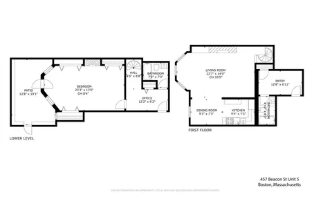 $1,250,000 | 457 Beacon Street, Unit 5, Boston, MA 02115