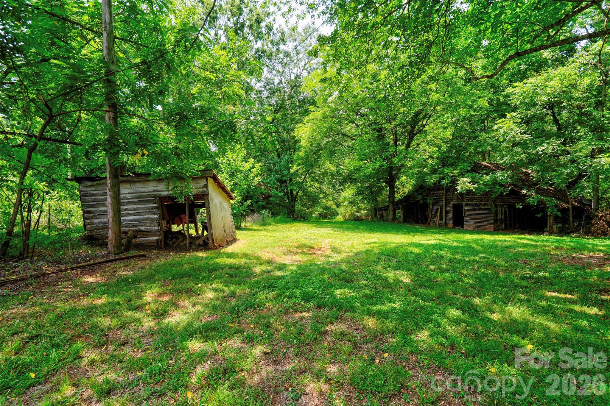 1813 St Marks Church Road Crouse, NC 28033 - Photo 10 of 22 a view of a backyard with a garden and entertaining space