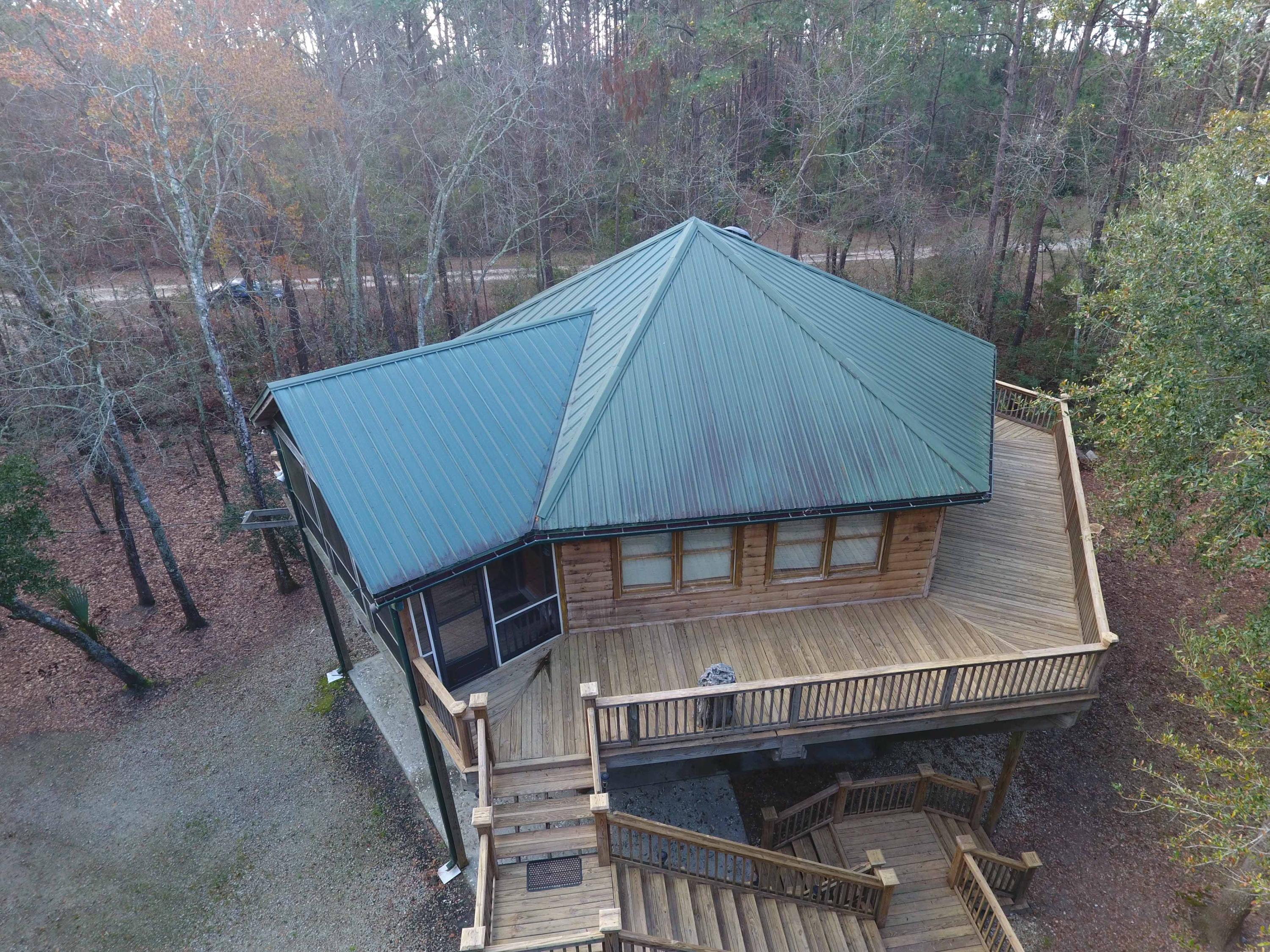 9621 2 Pines Road McClellanville, SC 29458 - Photo 14 of 29 House-Aerial2