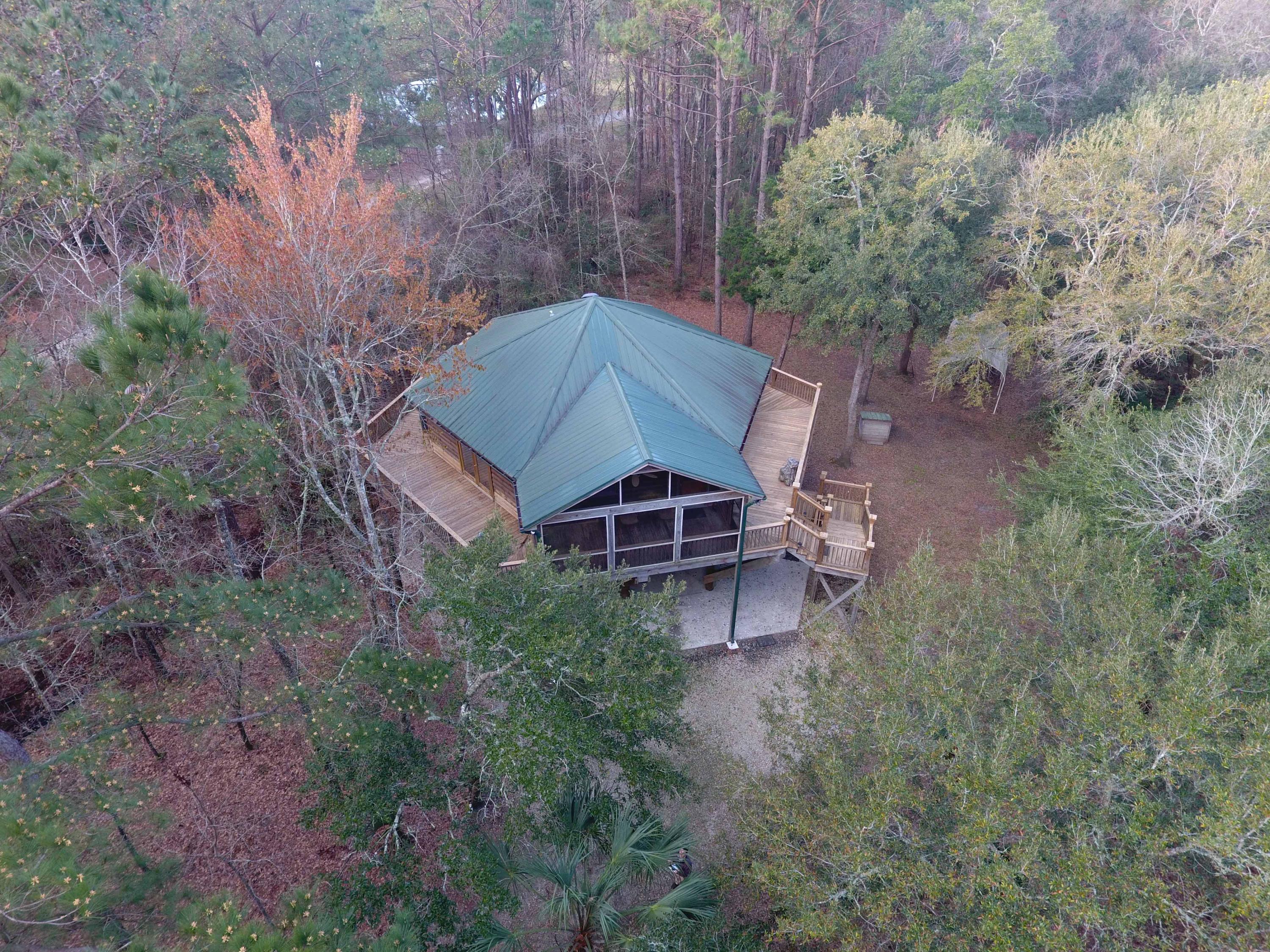 9621 2 Pines Road McClellanville, SC 29458 - Photo 15 of 29 House-Aerial