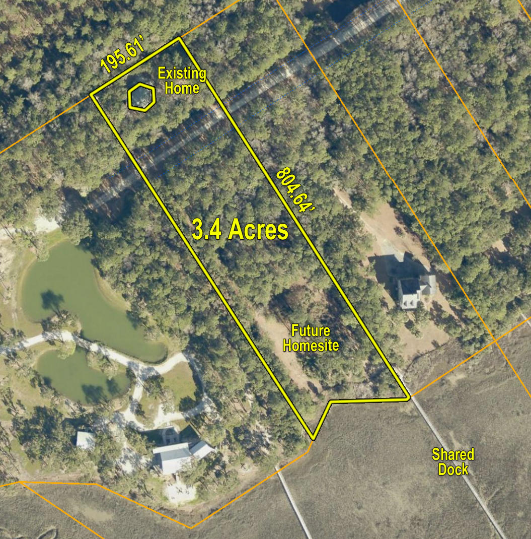 9621 2 Pines Road McClellanville, SC 29458 - Photo 27 of 29 GIS-close-lines