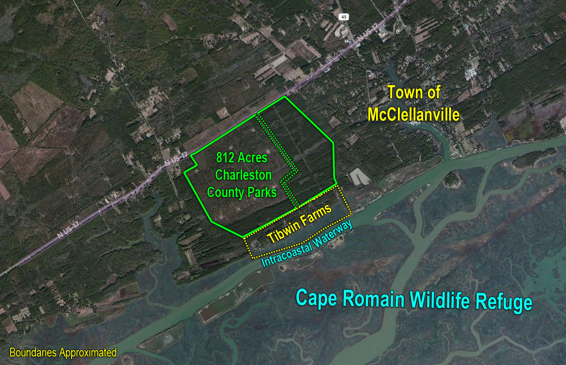 9621 2 Pines Road McClellanville, SC 29458 - Photo 29 of 29 GIS-far-lines