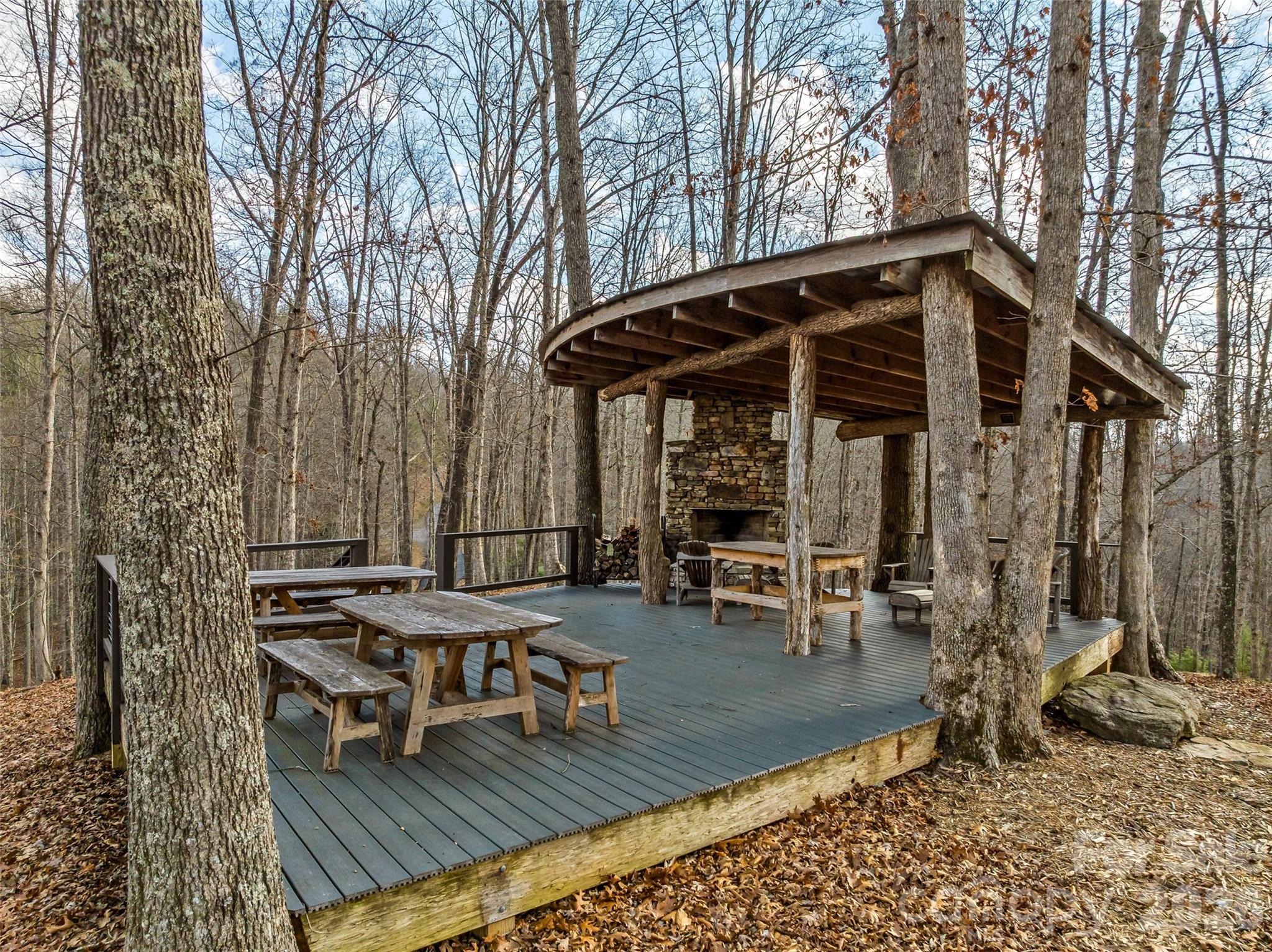 75 Wild Turkey Loop, Unit 31 Marshall, NC 28753 - Photo 32 of 38 a view of outdoor space yard deck patio and outdoor seating