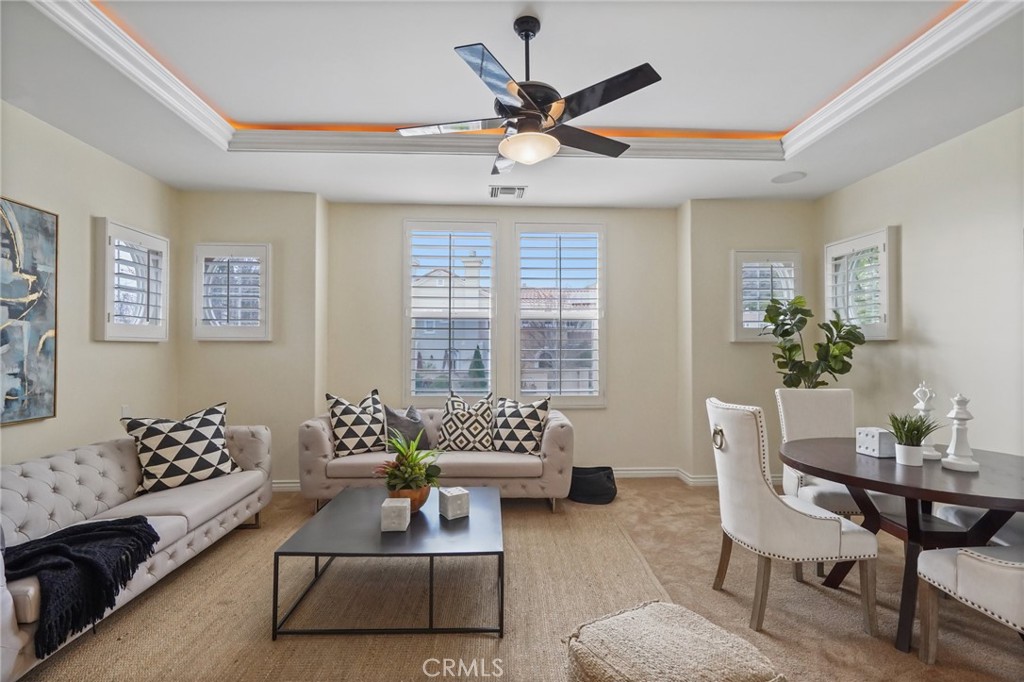 996 Blackbourne Point Oak Park, CA 91377 - Photo 50 of 75 a living room with furniture and a potted plant