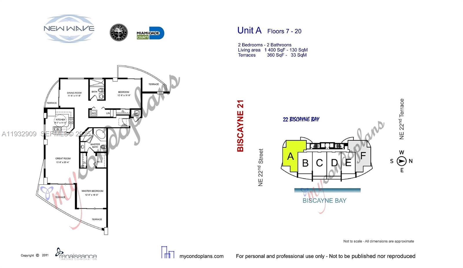 725 Northeast 22nd Street, Unit PH1A Miami, FL 33137 - Photo 52 of 52