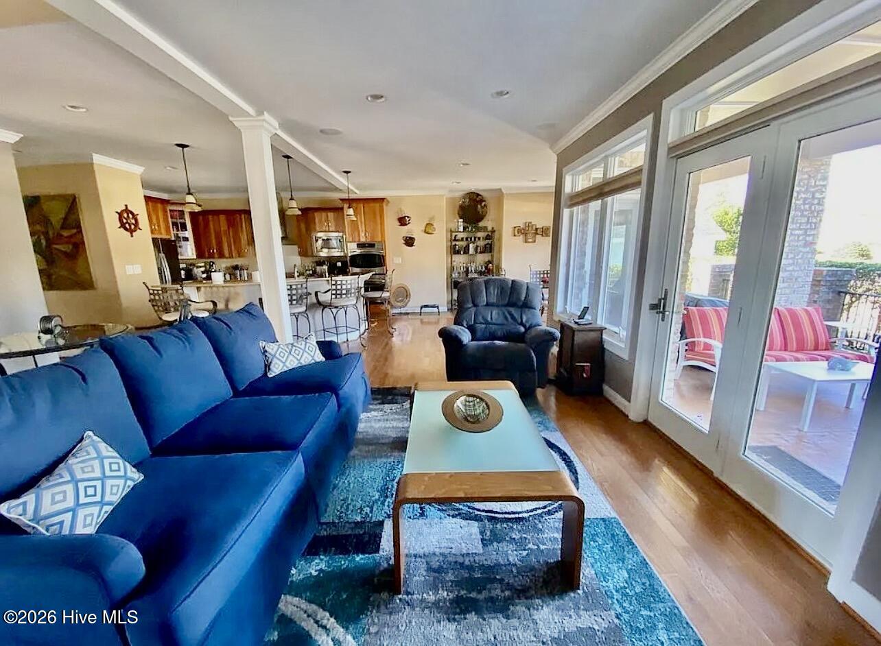 100 Lookout Ridge Cedar Point, NC 28584 - Photo 12 of 40 Family Room overlooking the patio