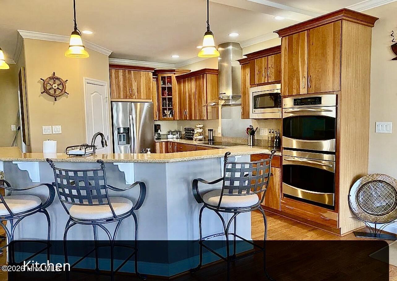 100 Lookout Ridge Cedar Point, NC 28584 - Photo 17 of 40 Kitchen Island seating