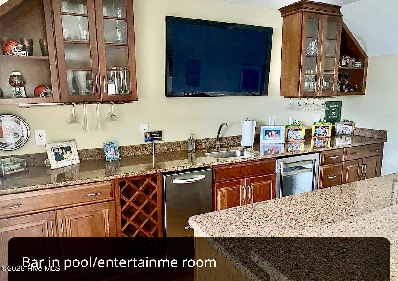 100 Lookout Ridge Cedar Point, NC 28584 - Photo 33 of 40 Upstairs Bar Area in Game Room