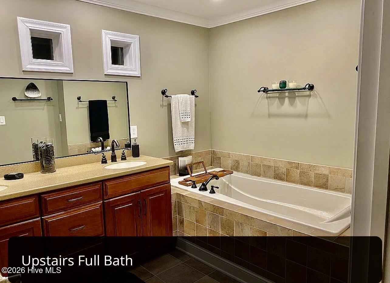 100 Lookout Ridge Cedar Point, NC 28584 - Photo 34 of 40 Upstairs Full Bathroom