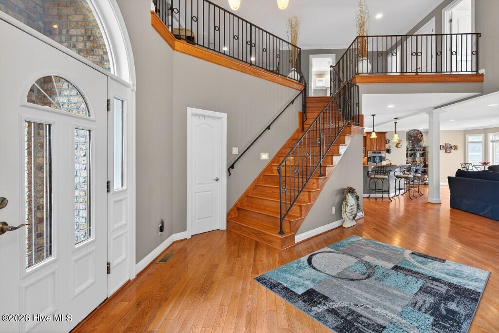 100 Lookout Ridge Cedar Point, NC 28584 - Photo 9 of 48 Foyer with staircase