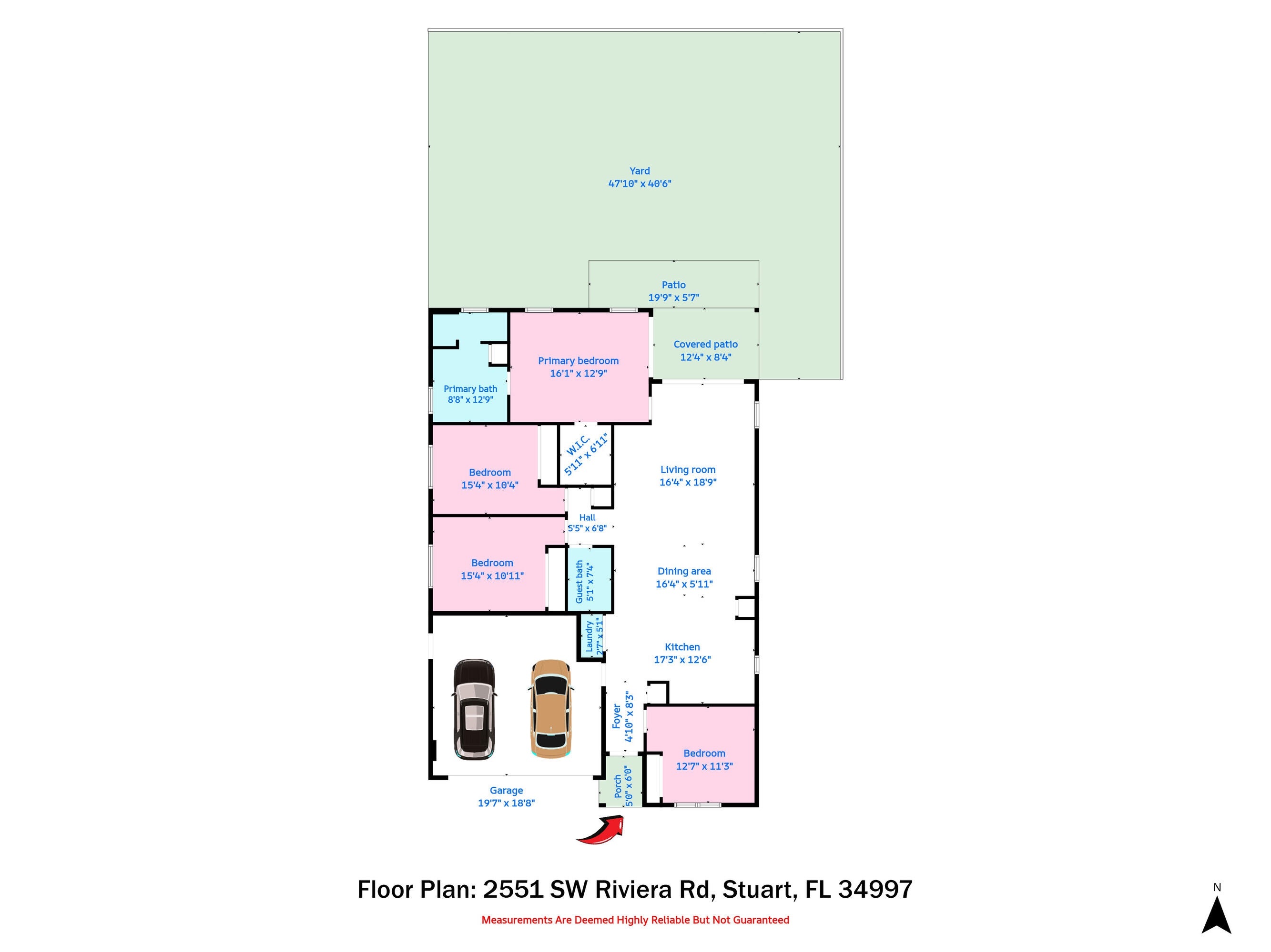 2551 Southwest Riviera Road Stuart, FL 34997 - Photo 77 of 77 2 Floor Plan