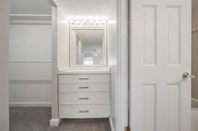 a view of a closet
